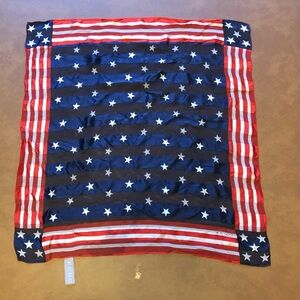 Echo Stars and Stripes 100% Silk Square Scarf